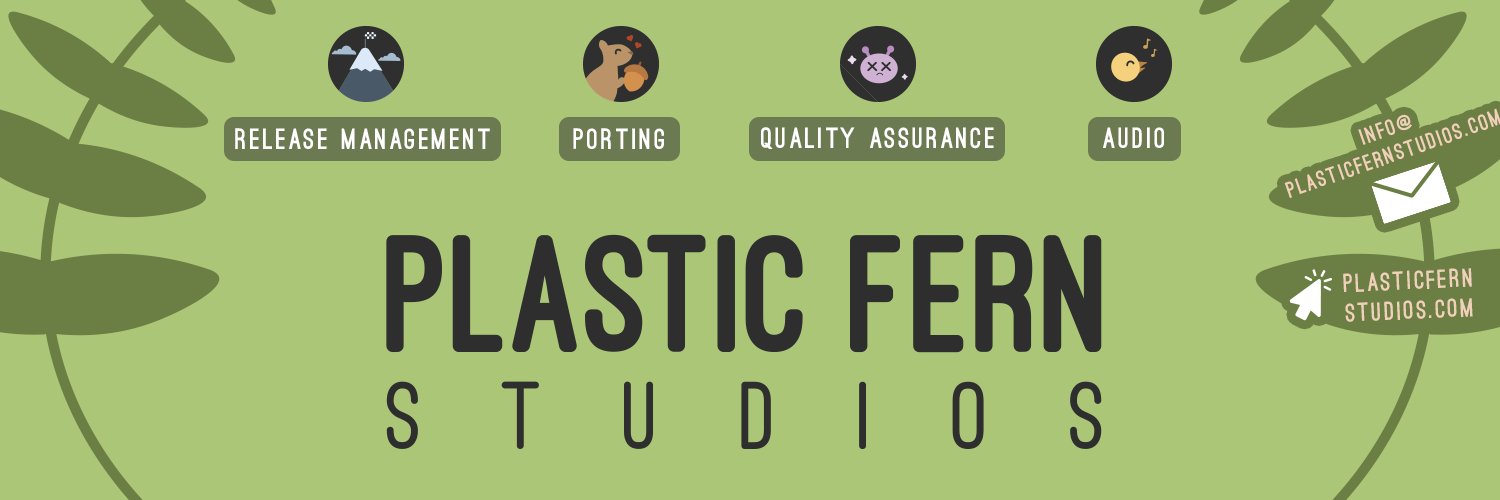 Plastic Fern Studios banner