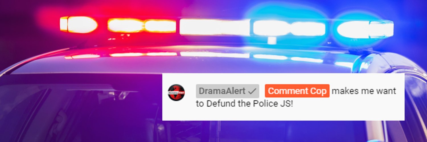 Comment Cop's Burner  banner