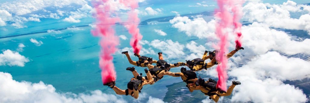 Army Golden Knights banner