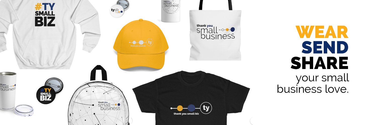 Thank You Small Business banner