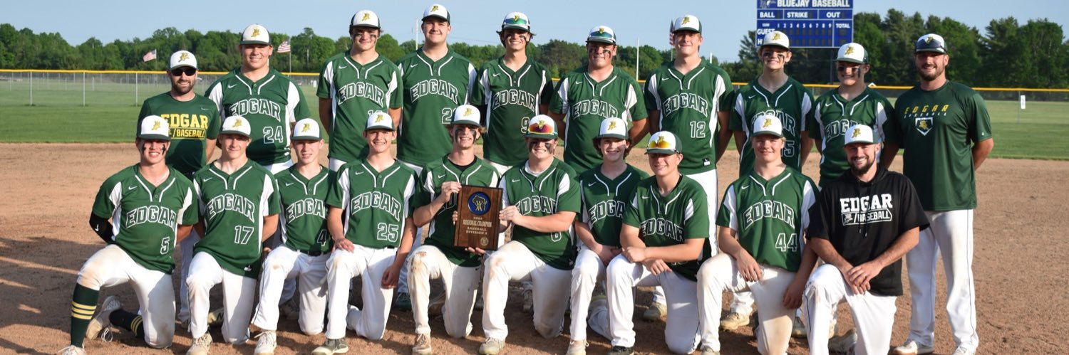 Edgar Baseball banner