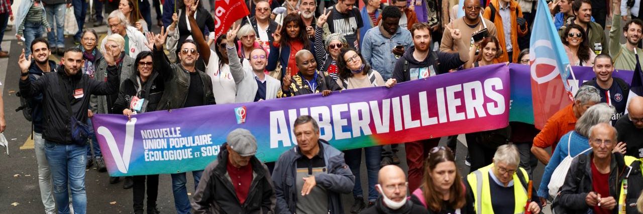 La France Insoumise NFP - Aubervilliers banner