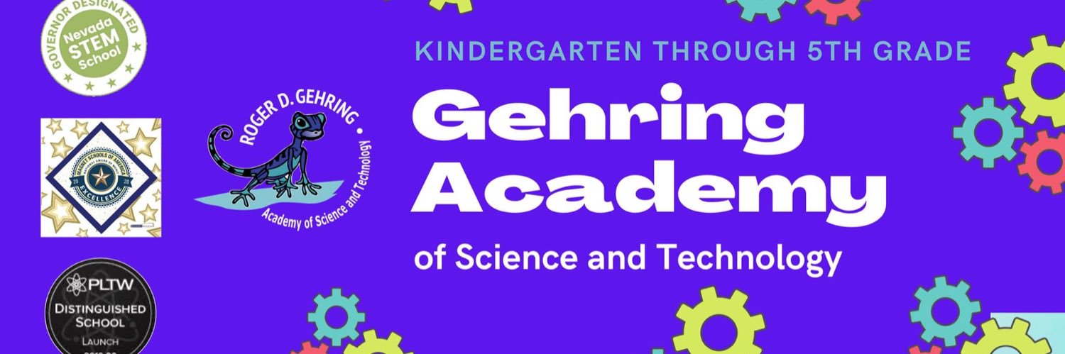 Gehring Academy of Science and Technology banner