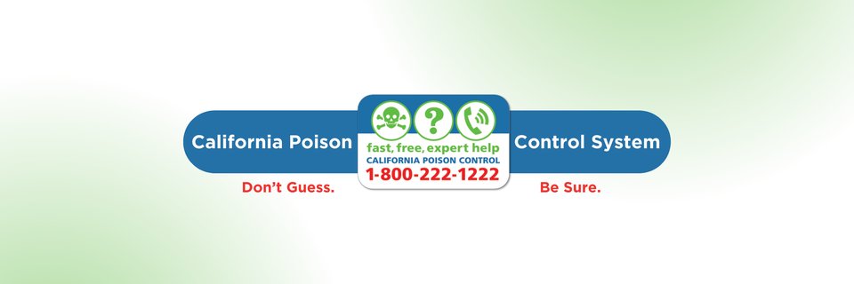 CA Poison Control banner