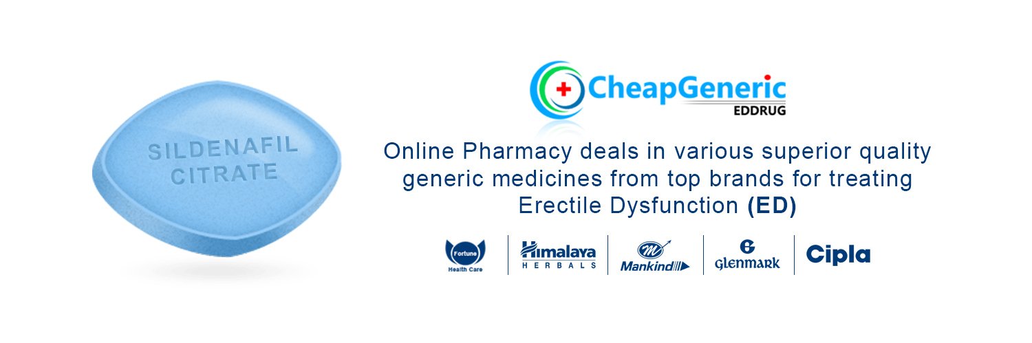 genericEDdrug's profile banner image