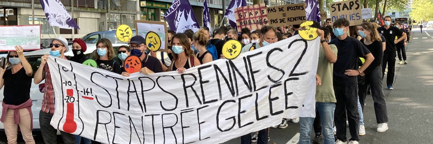 Staps Rennes En Colère banner