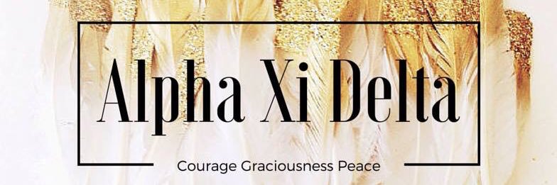 Alpha Xi Delta EWU banner