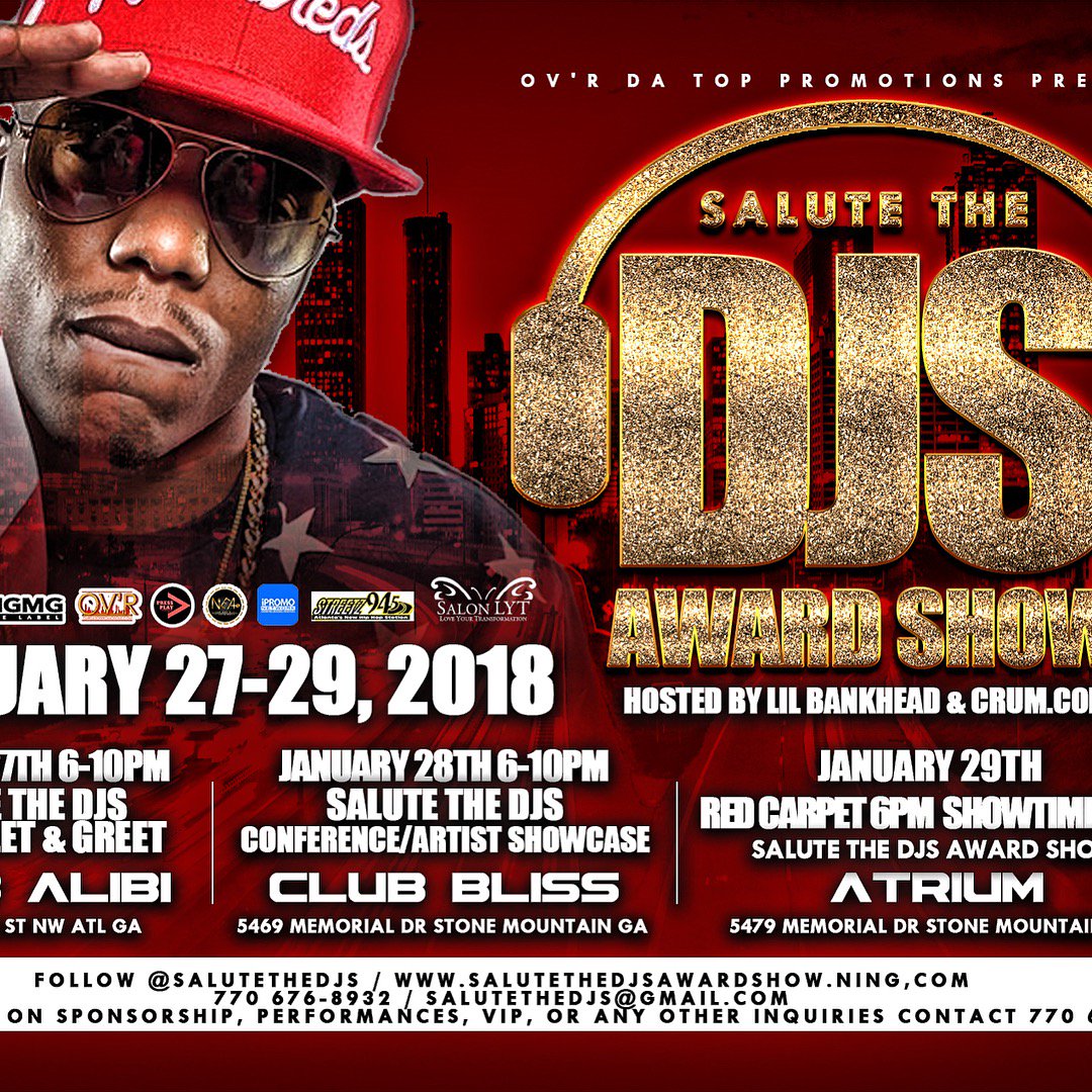 salute the djs banner