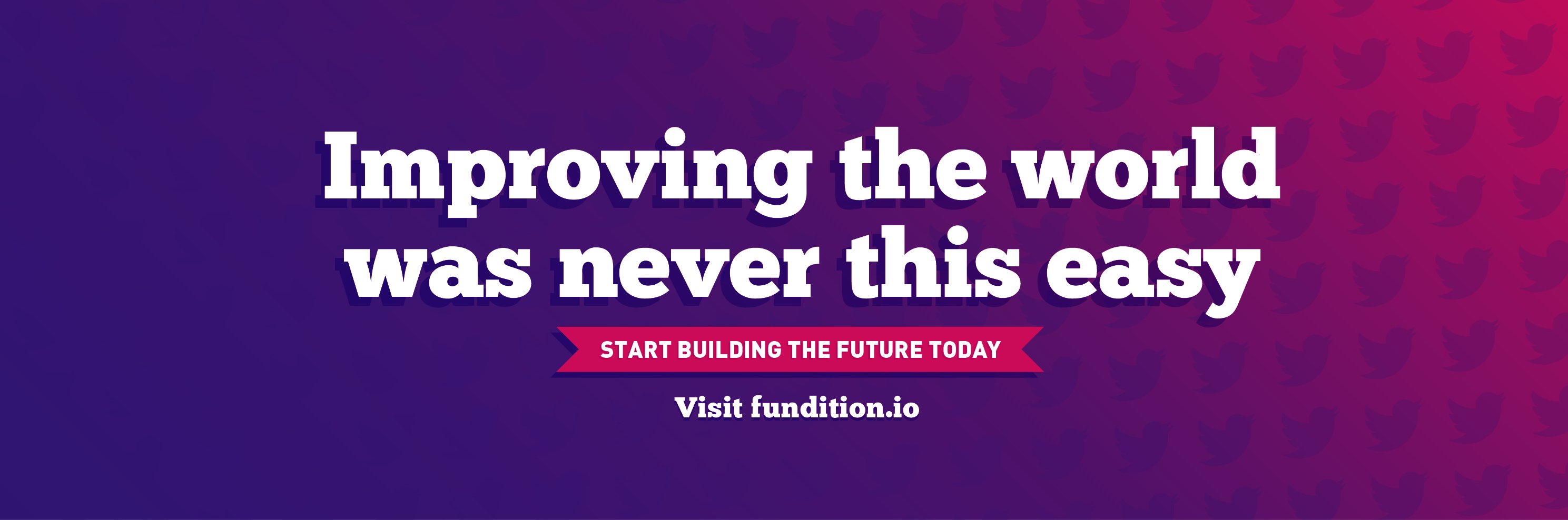 Fundition.io banner