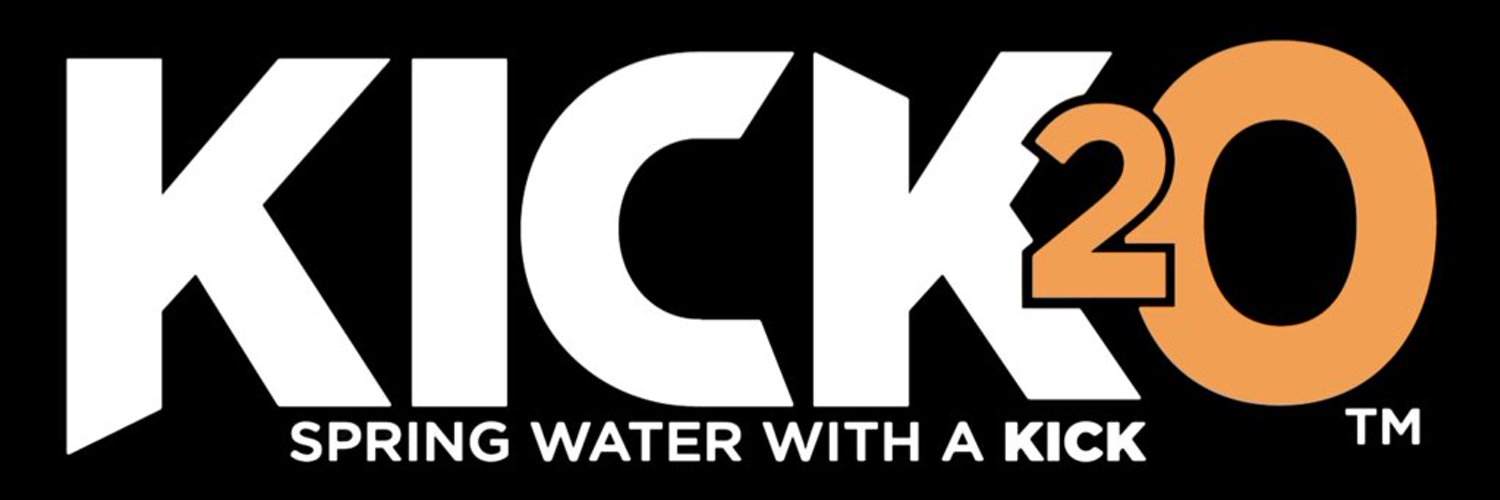 Kick2o Caffeine & Electrolyte Infused Spring Water Profile Banner