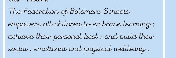 Federation of Boldmere Schools Profile Banner