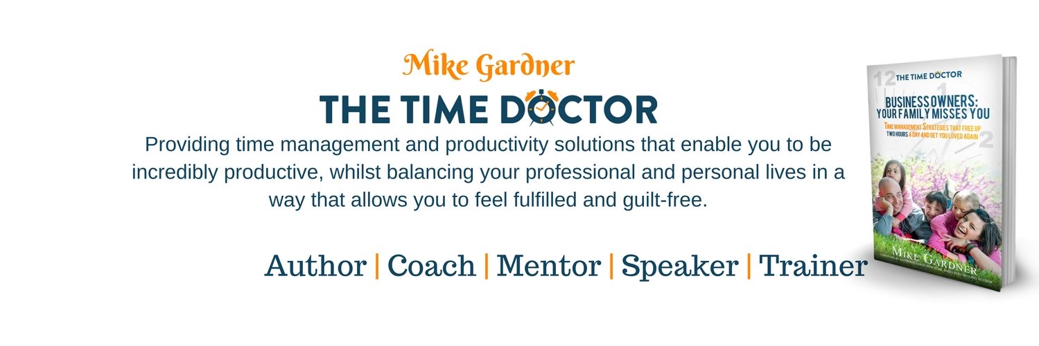 Mike Gardner - ⏱ Time Management Specialist ⏱ banner