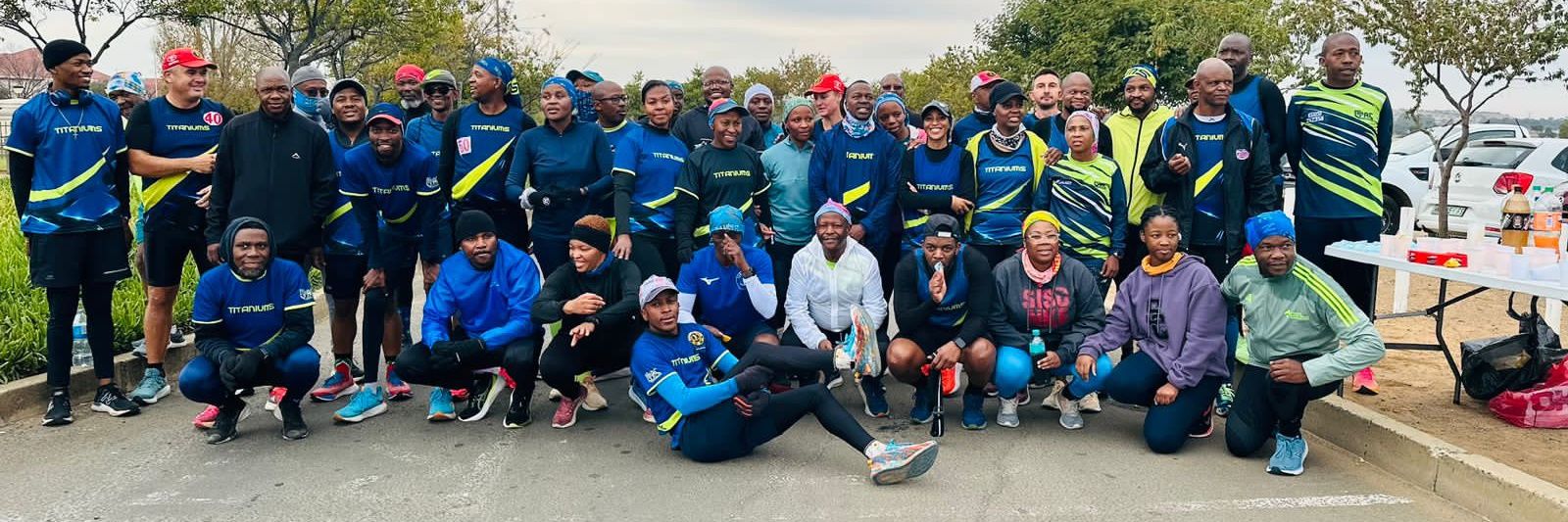 Centre City Titaniums Athletics Club banner
