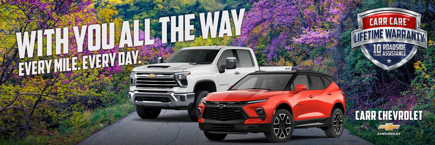 CARR Chevrolet banner