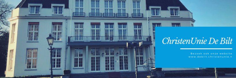 ChristenUnie De Bilt banner