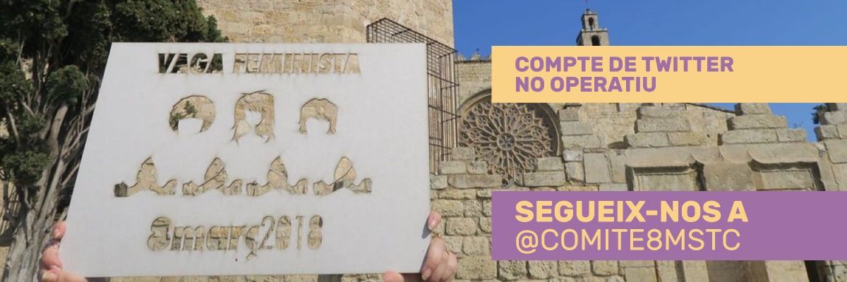 Comitè Vaga Feminista Sant Cugat banner