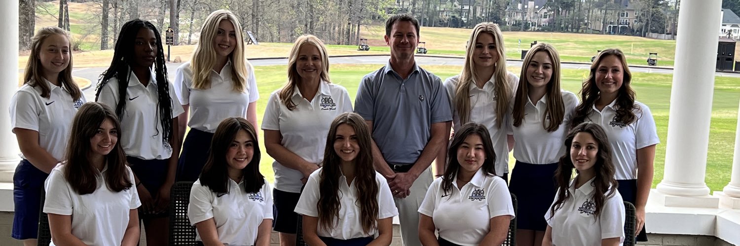 Harrison High School Lady Hoya Golf Team banner