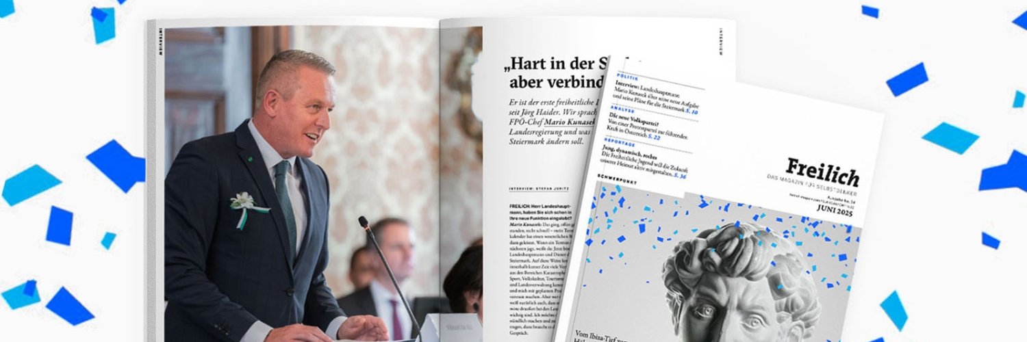 Freilich Magazin's banner