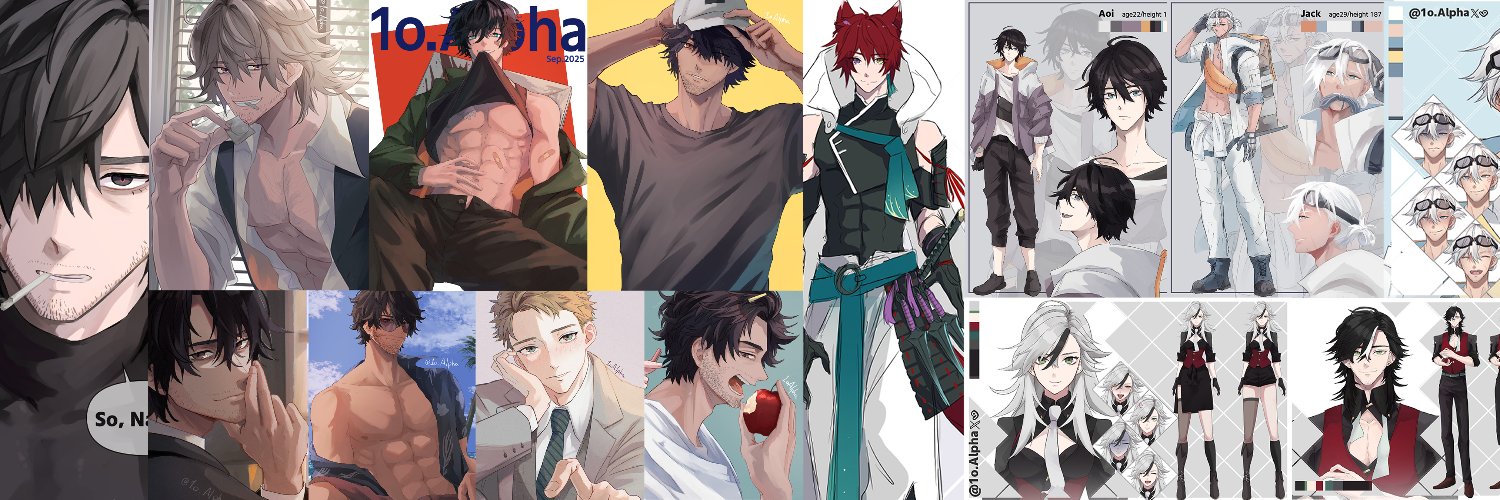 1oAlpha@illustrator/Vtuber banner
