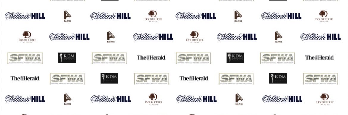 Scottish Football Writers’ Association banner