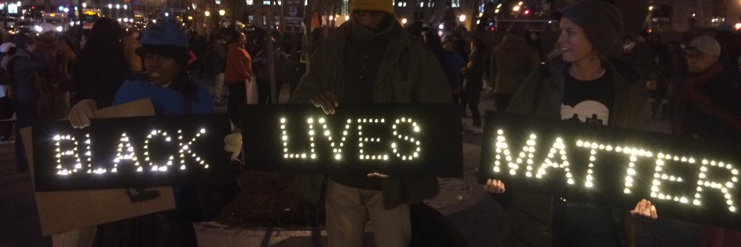 NYC Light Brigade banner