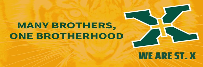 St. X Admissions banner