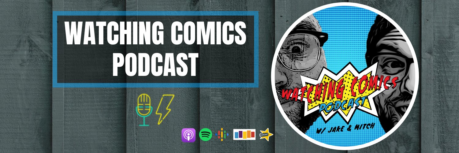 Watching Comics Podcast banner