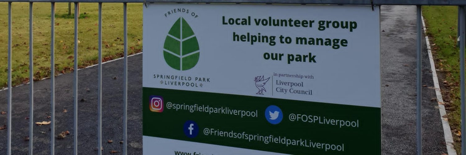 Friends Of Springfield Park banner