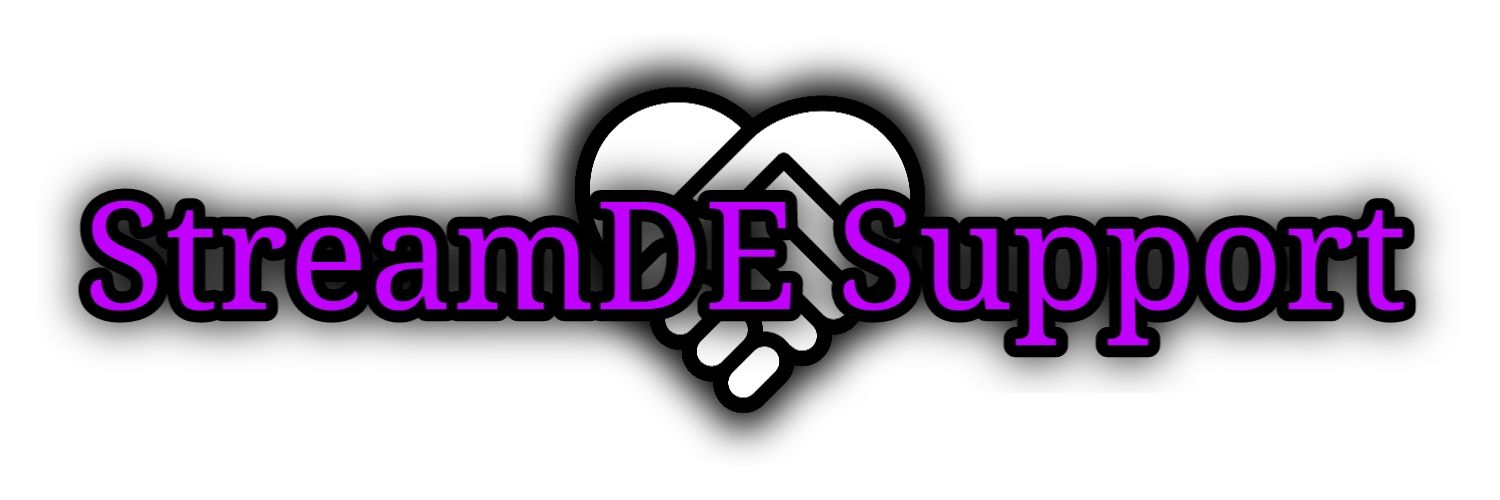 StreamDE Support banner
