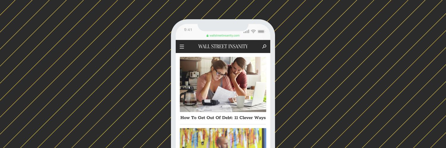 Wall Street Insanity banner