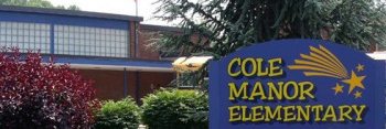 Cole Manor Elementary School banner
