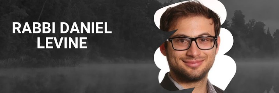 Rabbi Daniel Levine's banner