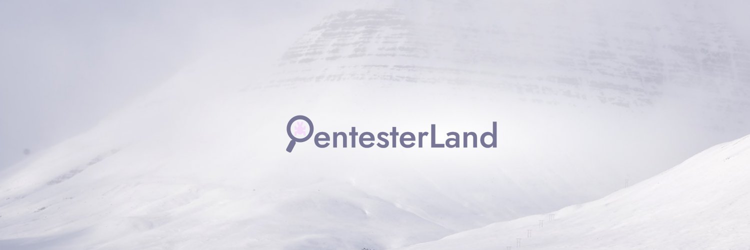 Pentester Land banner