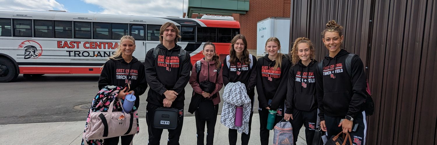 East Central Track Coaches banner