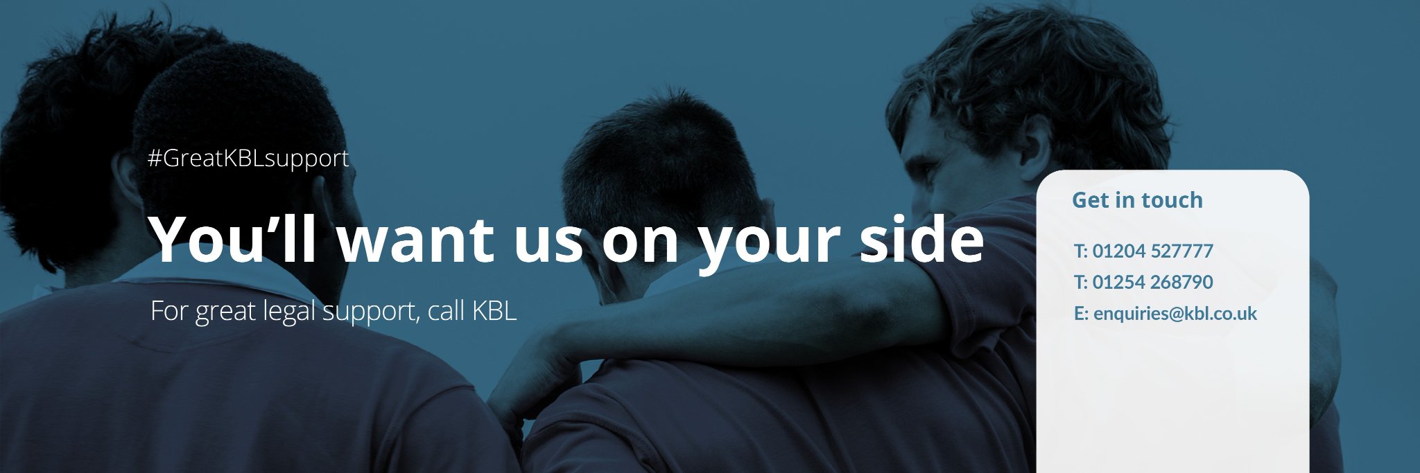 KBL Solicitors LLP banner