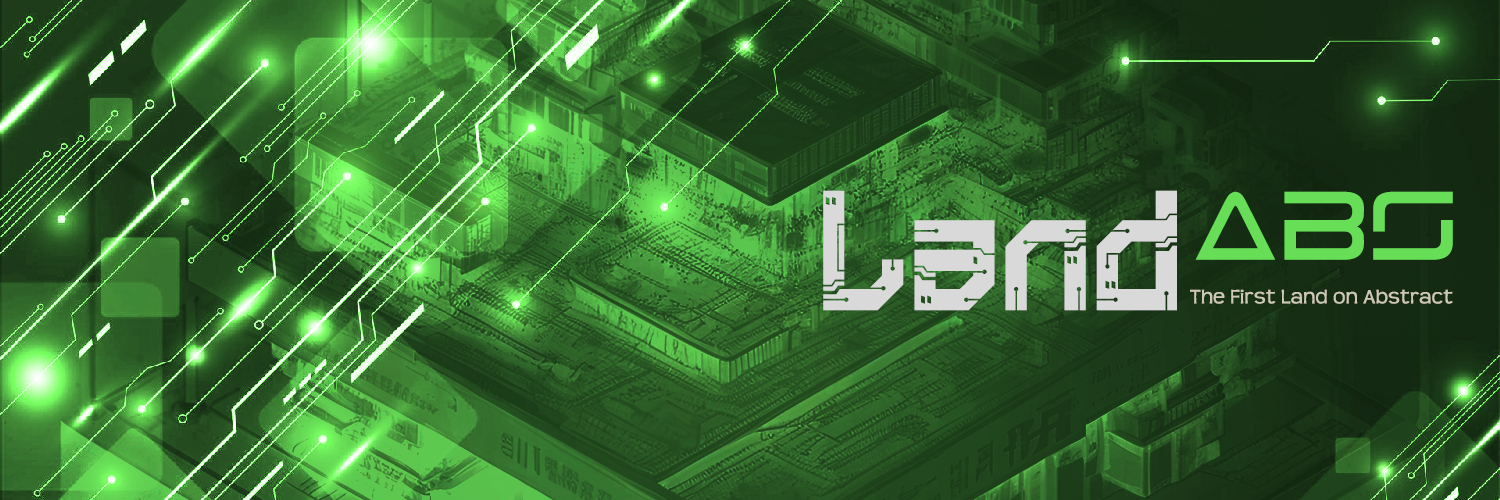 Abstract Land banner