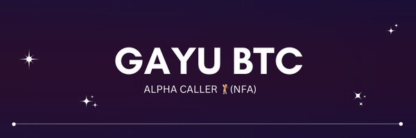 Gayu_BTC Profile Banner