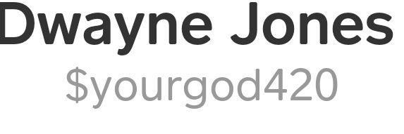 My God banner