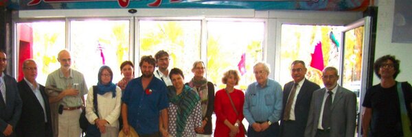 David #ArmsEmbargoNOW Heap banner