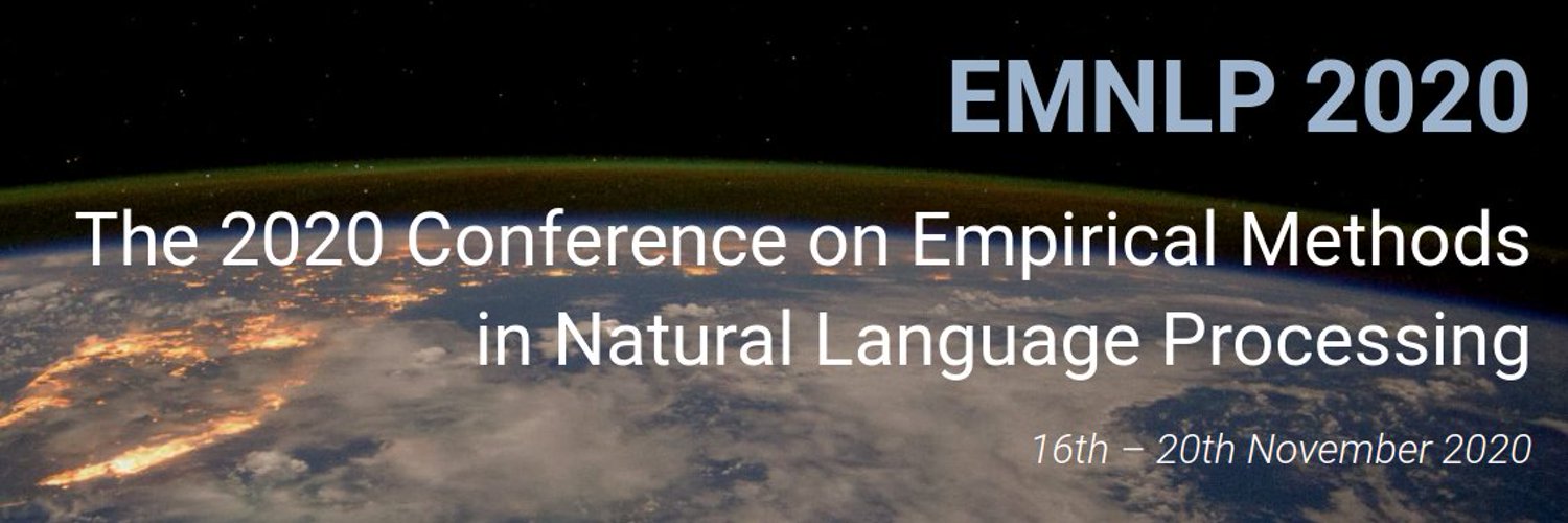 emnlp2020 Profile Banner