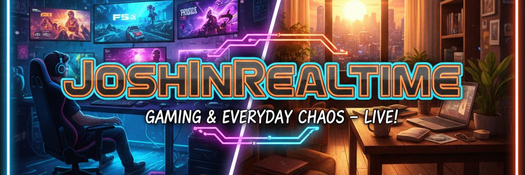 JoshInRealTime banner