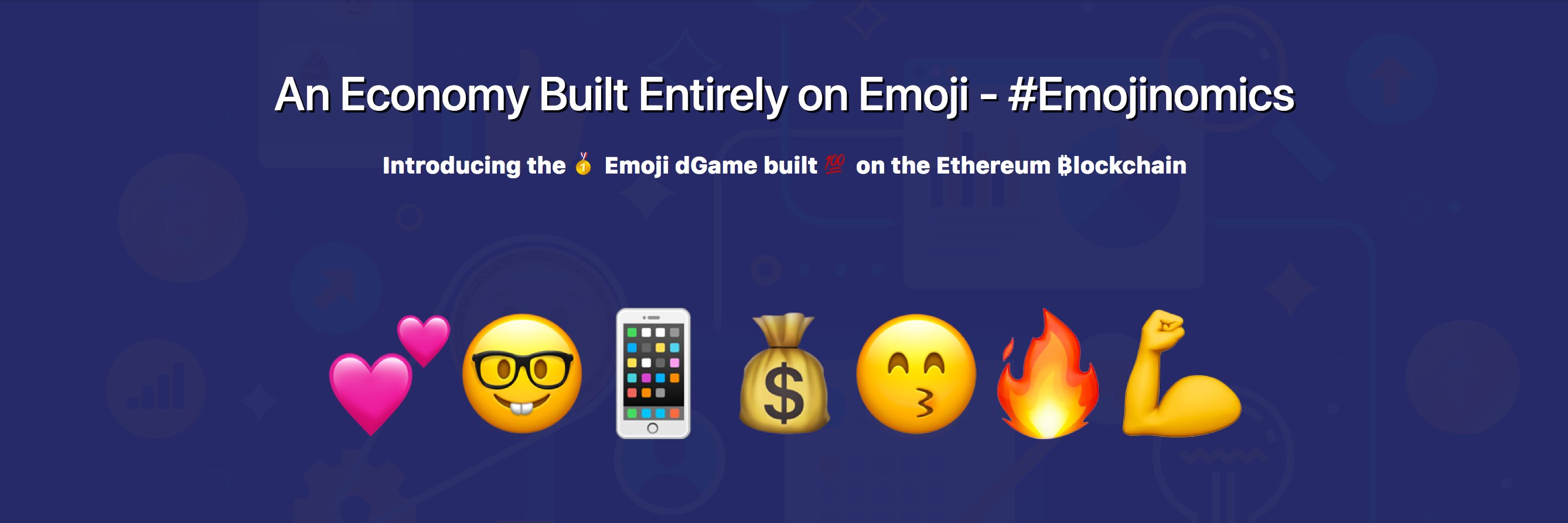 Crypto Emoji banner
