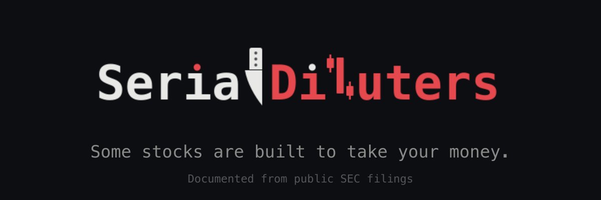 serialdiluters's profile banner image