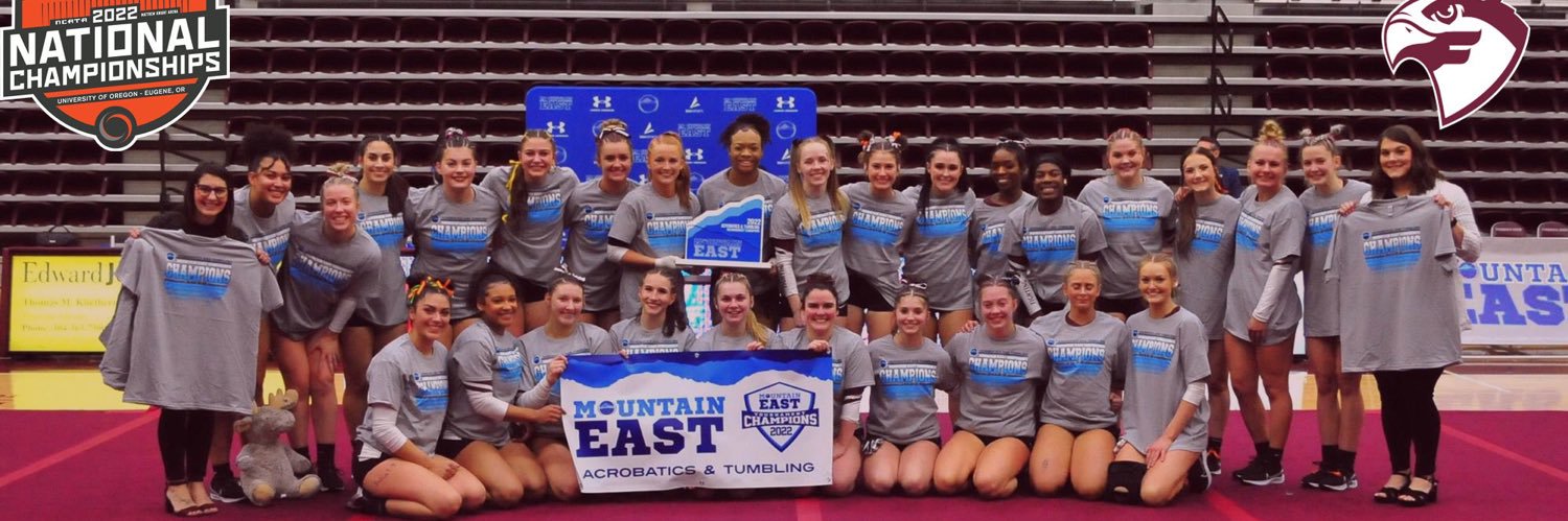 Fairmont State Acro & Tumbling banner