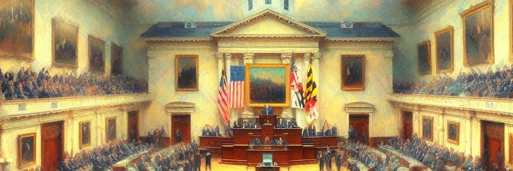 MD Legislative Coalition's banner
