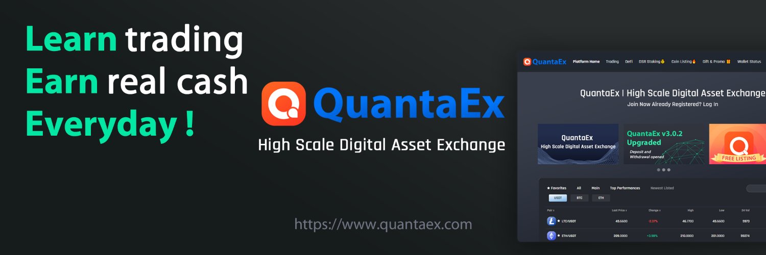 QuantaEx banner