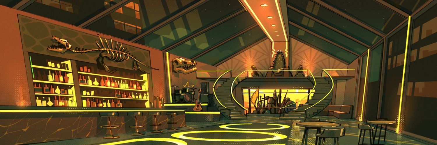 CROC 🐊⛓ DINOSAUR VTUBER banner