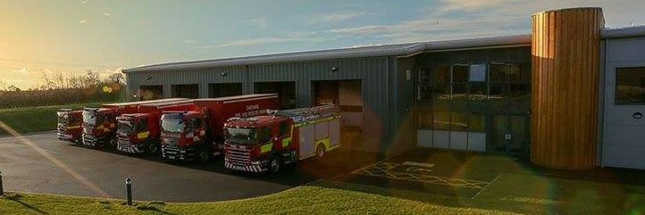 Powey Lane Fire Station banner