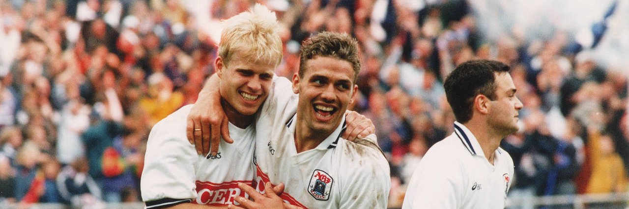 Det Hvide Snit - en AGF-podcast banner