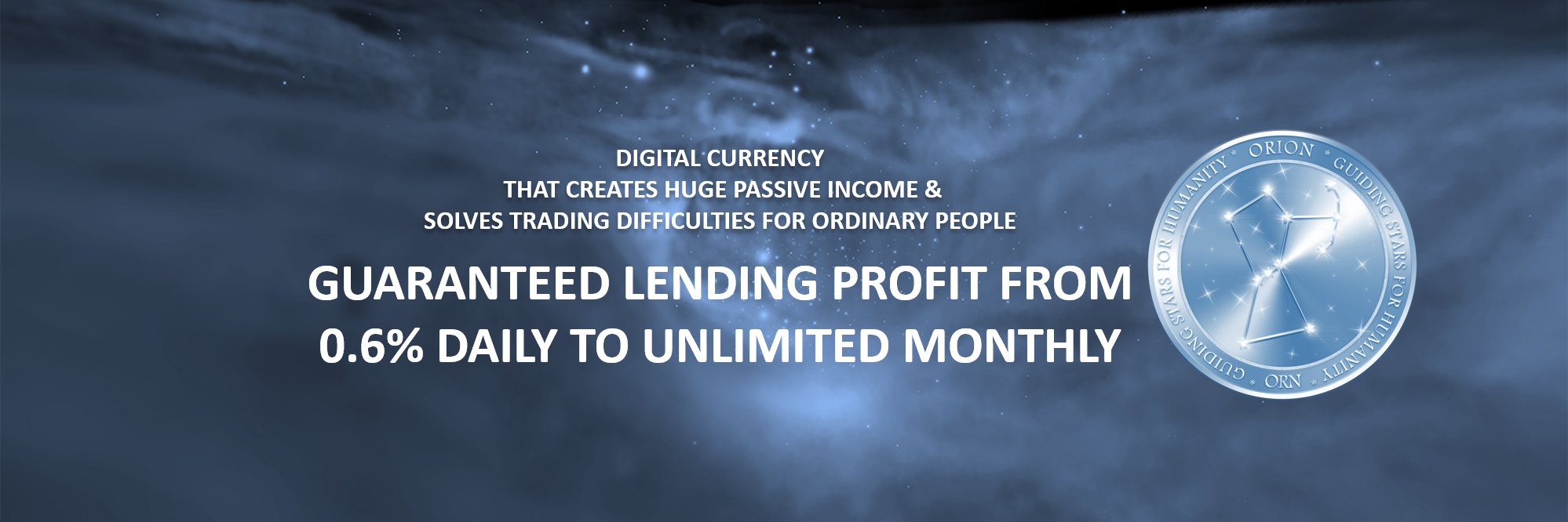 Orion Token banner